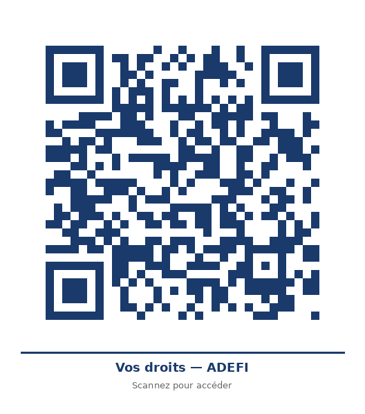 QR Code Défenseur des droits